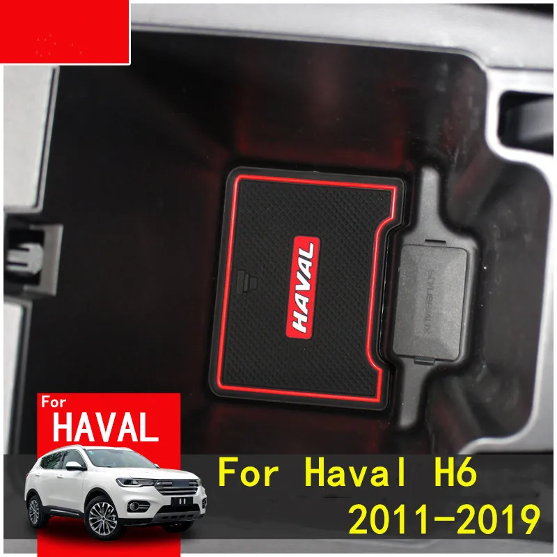 

Резиновый 3D коврик для Haval H6 2017-2020, внутренний Противоскользящий коврик, подушка для фотостакана, Дорожный Коврик, автомобильные аксессуары