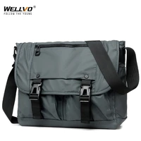 mens fashion nylon crossbody bag multifunctional male shoulder messenger bags large satchels business bolsa masculina xa292zc