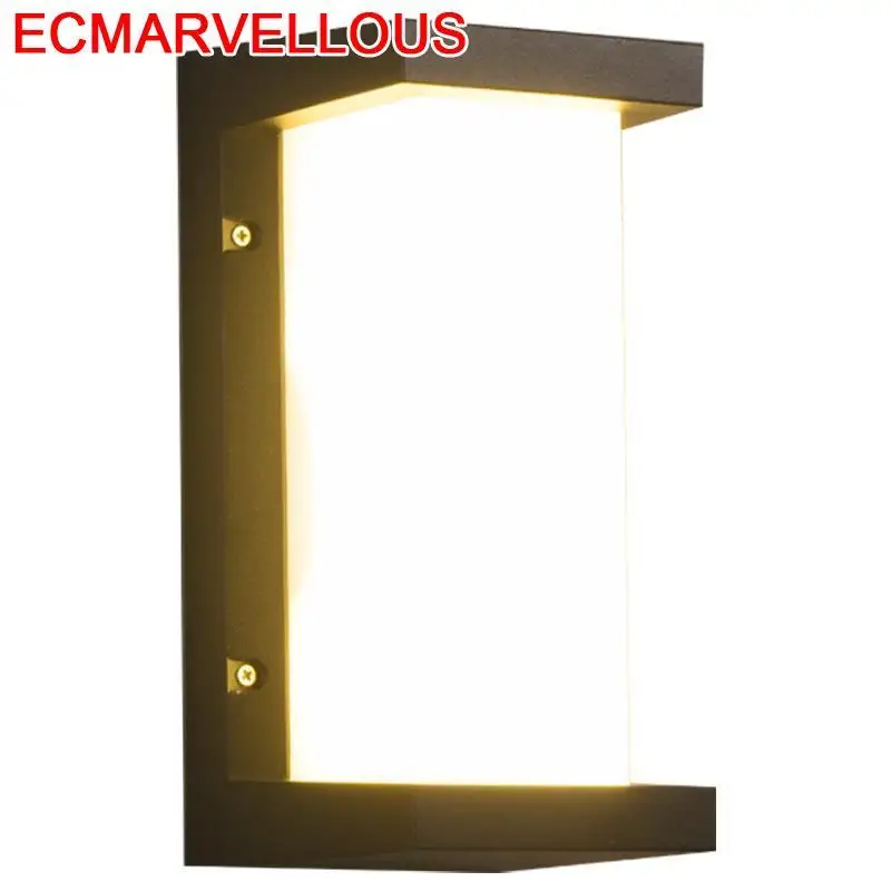 Домашний Ванная комната Деко Настенные лестницы туалетный столик Lampara De Aplique Luz