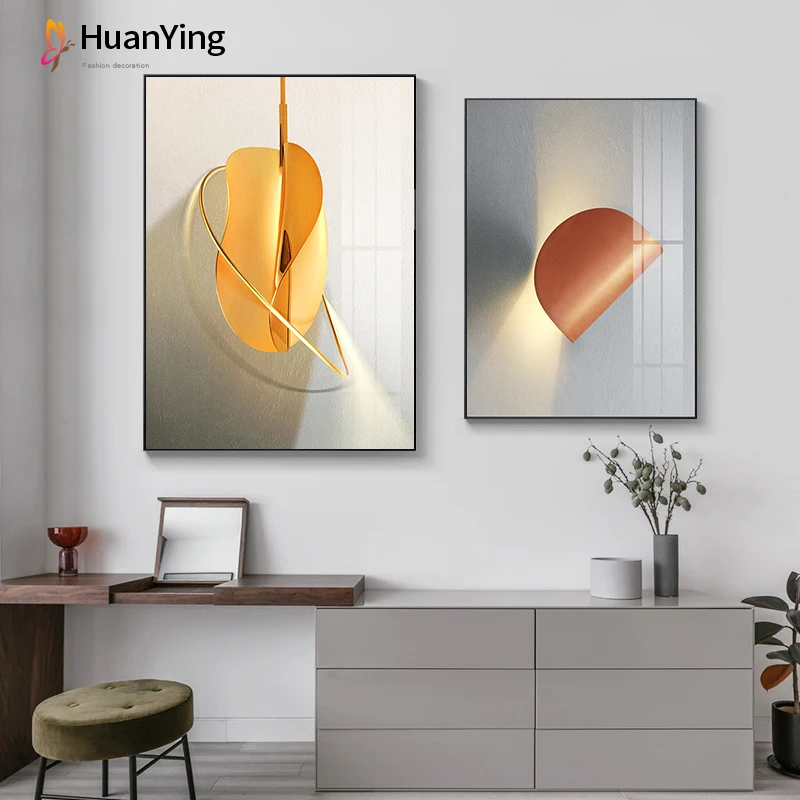 

Minimalist Abstract Wall Poster Modern Style Canvas Print Geometric Contemporary Art Painting Living Room Decoration Picture