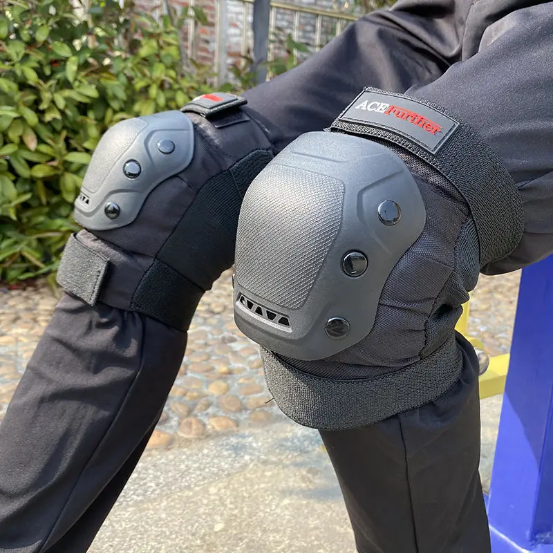 

Summer motorcycle knee and elbow protection Electric vehicle Knight protective gear ride and fall proof equipment ventilation