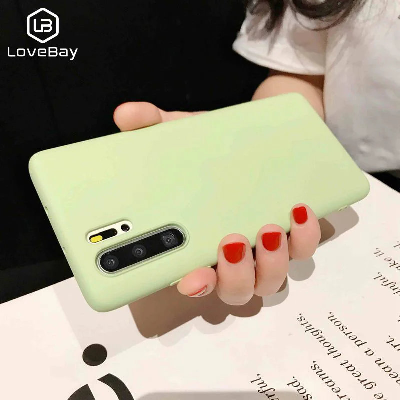 Чехол для телефона Lovebay ярких цветов huawei P30 P10 Lite P20 Pro мягкий чехол из ТПУ простая
