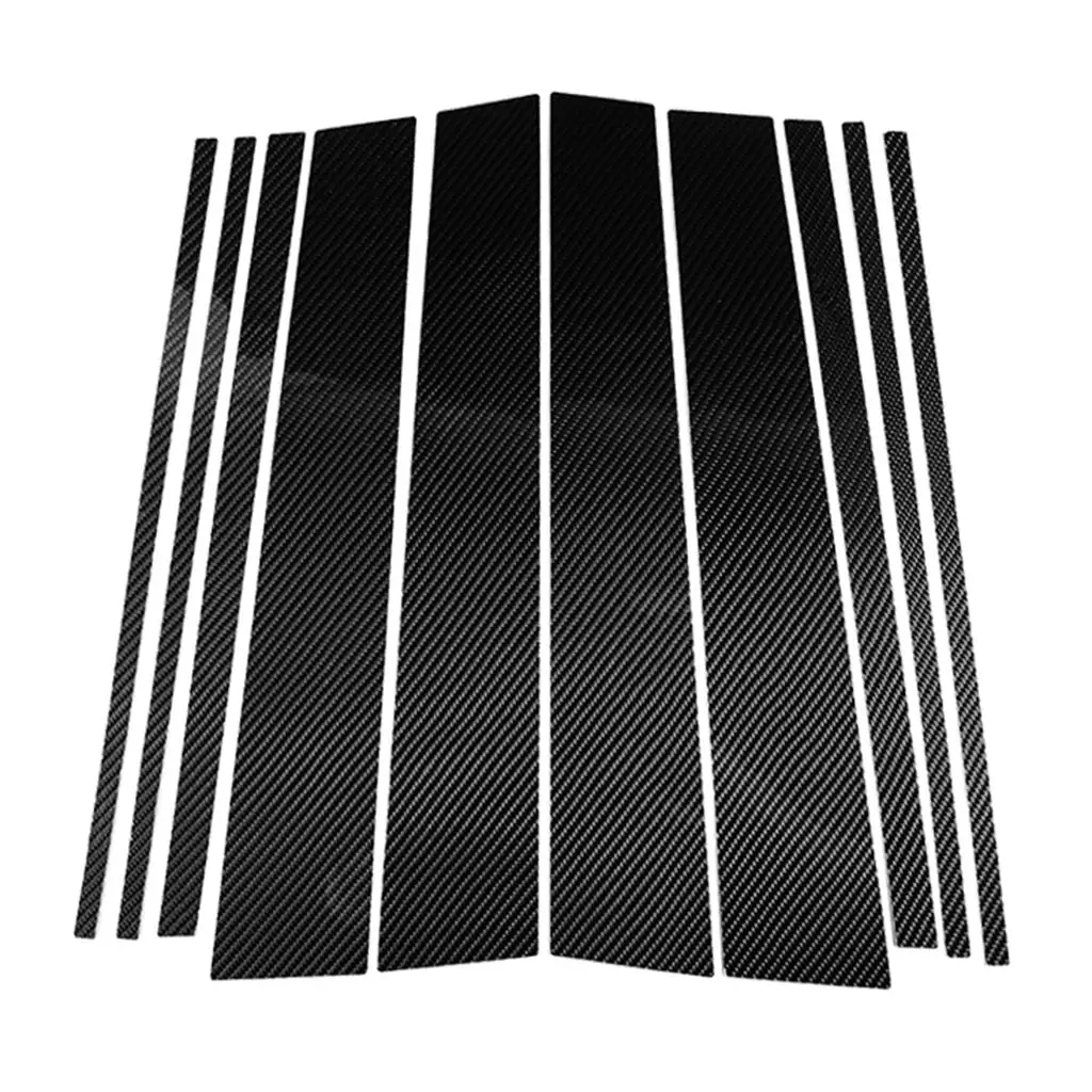 

1 комплект наклеек на оконную колонку из углеродного волокна для Toyota Land Cruiser Prado