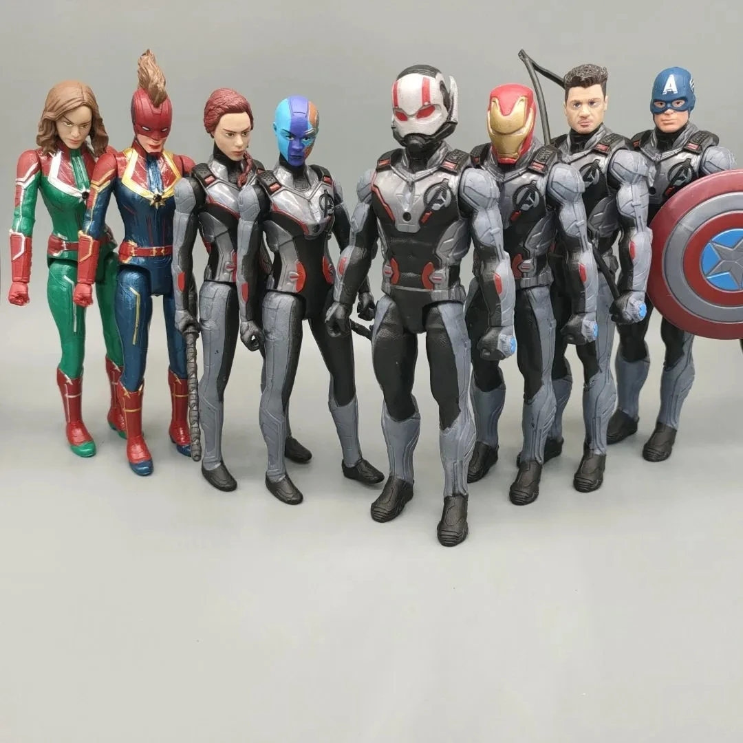 Марвел Мститель Ironman Капитан Америка вдова небура Квантовый костюм экшн-фигурка 6