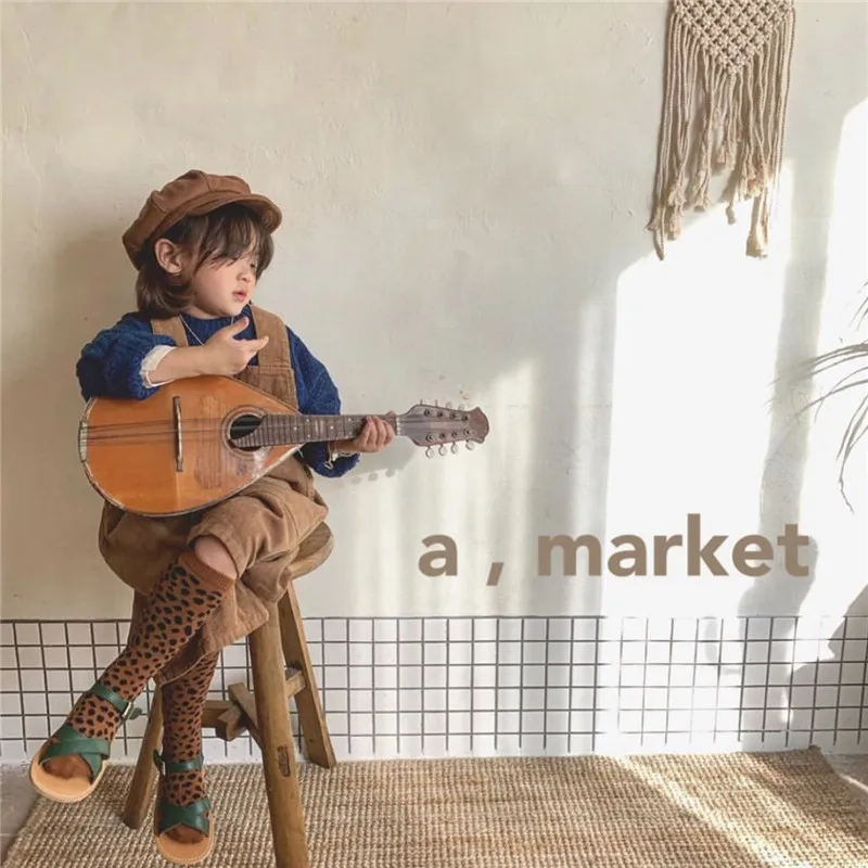 Bobo Choses/гольфы для новорожденных носки маленьких мальчиков и девочек