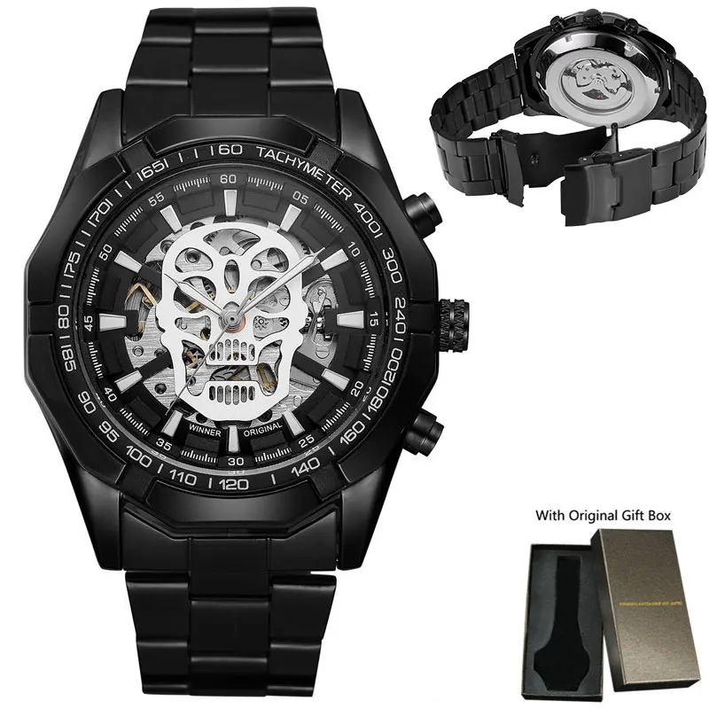Автоматические механические мужские часы спортивные Бизнес Стиль