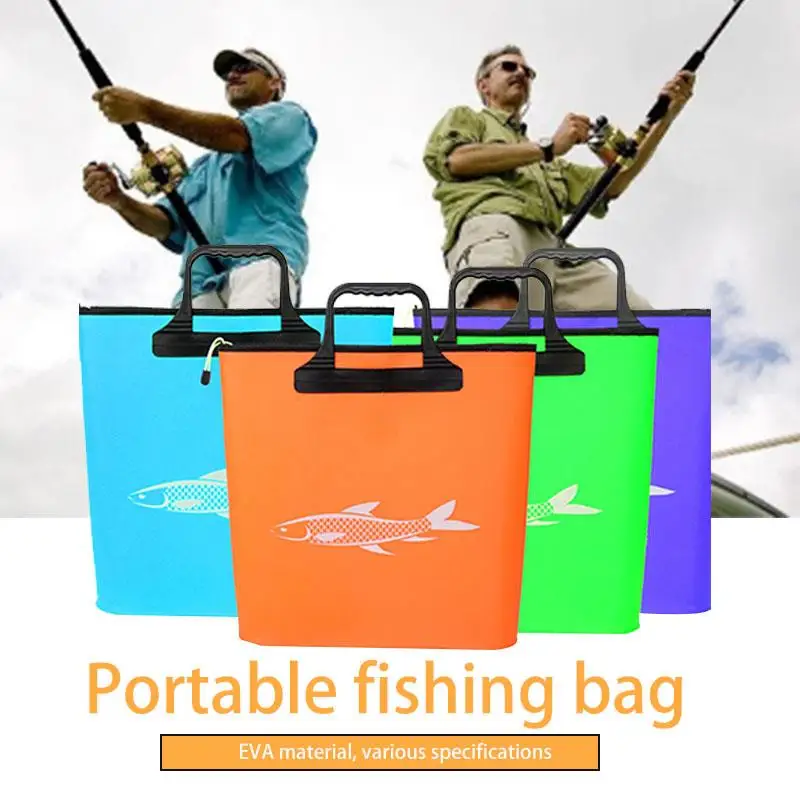 Складная мойка EVA сумка для рыболовных снастей рыболовная Сумка удобная женская