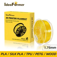 ideaformer 3d printer filament plasilk plawoodpetgtpu 1kg 1 75mm printing material