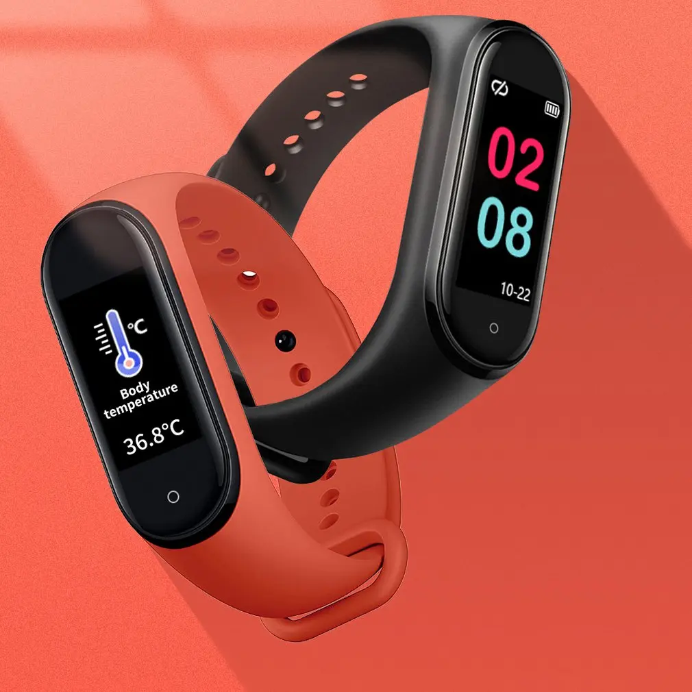 Смарт-браслет M5 Pro с функцией синхронизации данных о температуре тела |