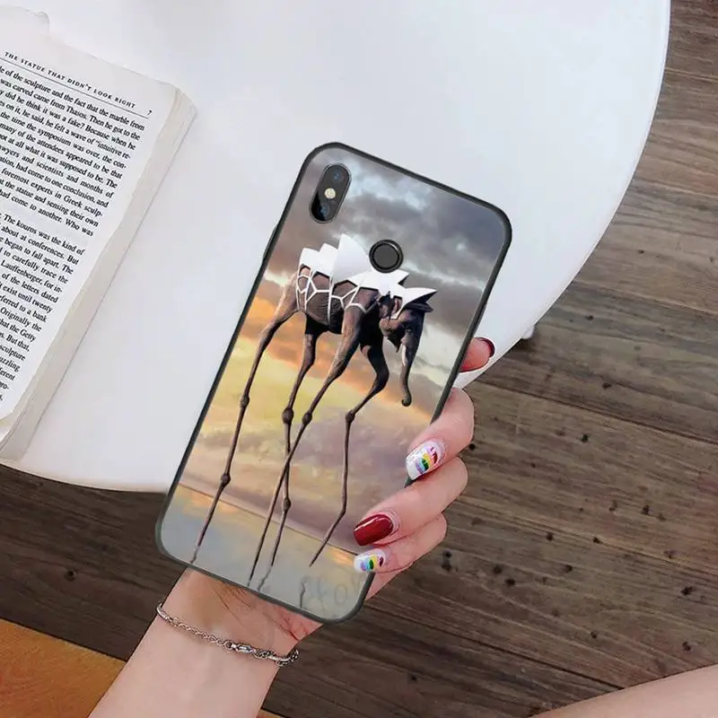 

Salvador Dali Art pattern high quality luxury coque Phone Case For Xiaomi Redmi note 7 8 9 t k30 max3 9 s 10 pro lite