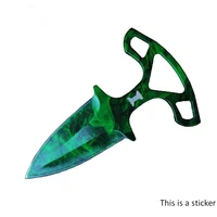 13cm car stickers for csgo knife skin graphics waterproof decals fashion vinyl decal laptop scratch proof decoration