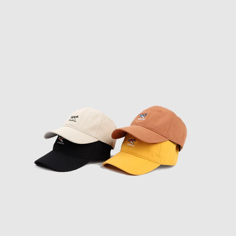 

Women's Baseball Cap Aircraft Printed Solid Color Hat Cotton Fashion Sunshade Hat Men's And Women's Casual Baseball Caps