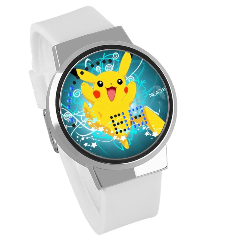 Последние для POKEmon GO PLUS светодиодный сенсорные часы высокого качества Сенсорное время и дата - Цвет: 16