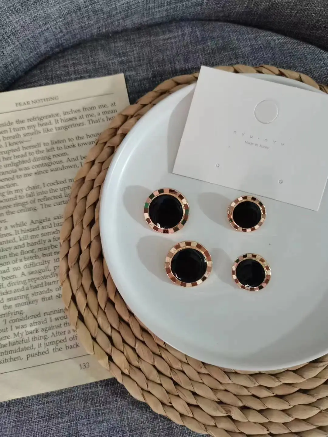 

Пуговицы металлические круглые для одежды, свитера, брюк, пальто, аксессуары для шитья, 10 шт.