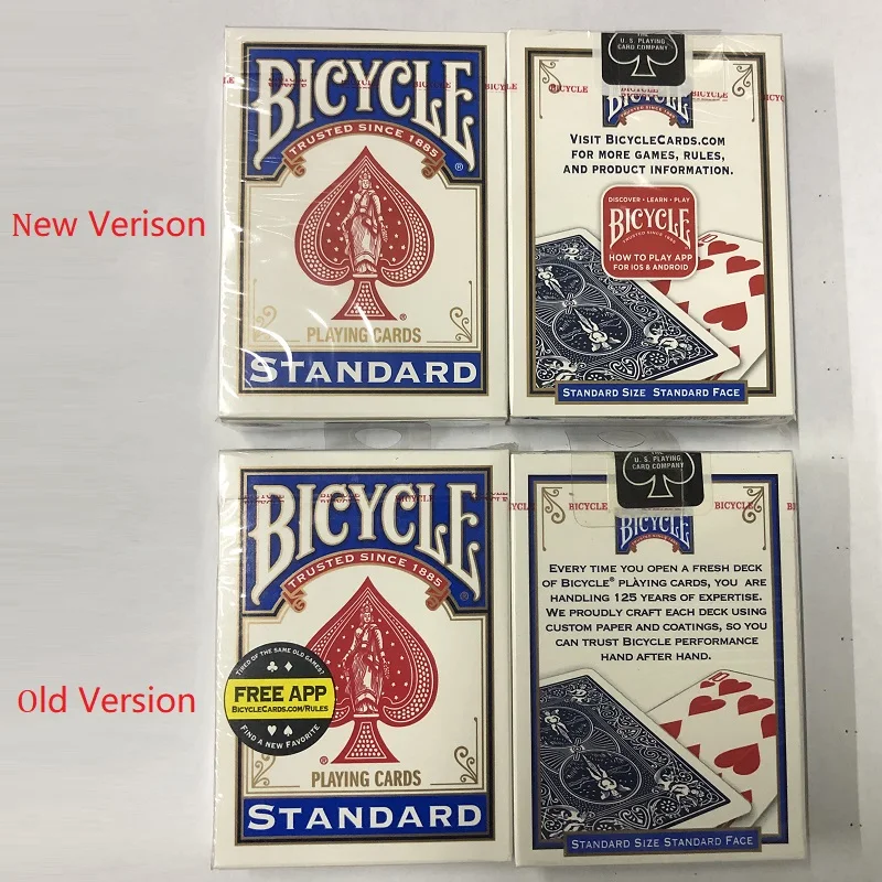 2pcs/Set USA Native Bicycle Deck Red&Blue Magic Regular Playing Cards Rider Back Standard Decks Magic Trick 808 Sealed Decks
2pcs/Set USA Native Bicycle Deck Red&Blue Magic Regular Playing Cards Rider Back Standard Decks Magic Trick 808 Sealed Decks