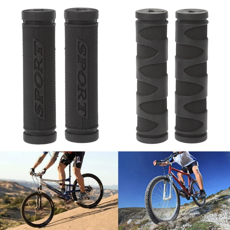 

69HD Bicycle Grips 22mm Handlebar Soft Rubber 3D Cycling MTB Mountain Road Bike Parts