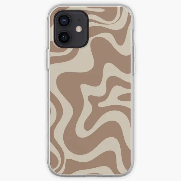 

Liquid Swirl Abstract Pattern In Creamy Phone Case for iPhone X XS XR Max 11 12 13 Pro Max Mini 5 5S SE 6 6S 7 8 Plus TPU Dog