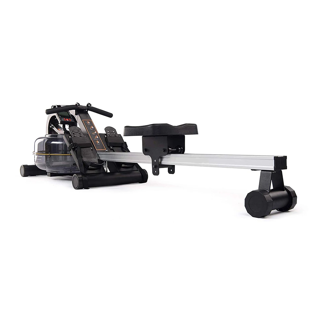 

Monorail water resistance rowing machine household intelligent aerobic fitness equipment commercial water rower