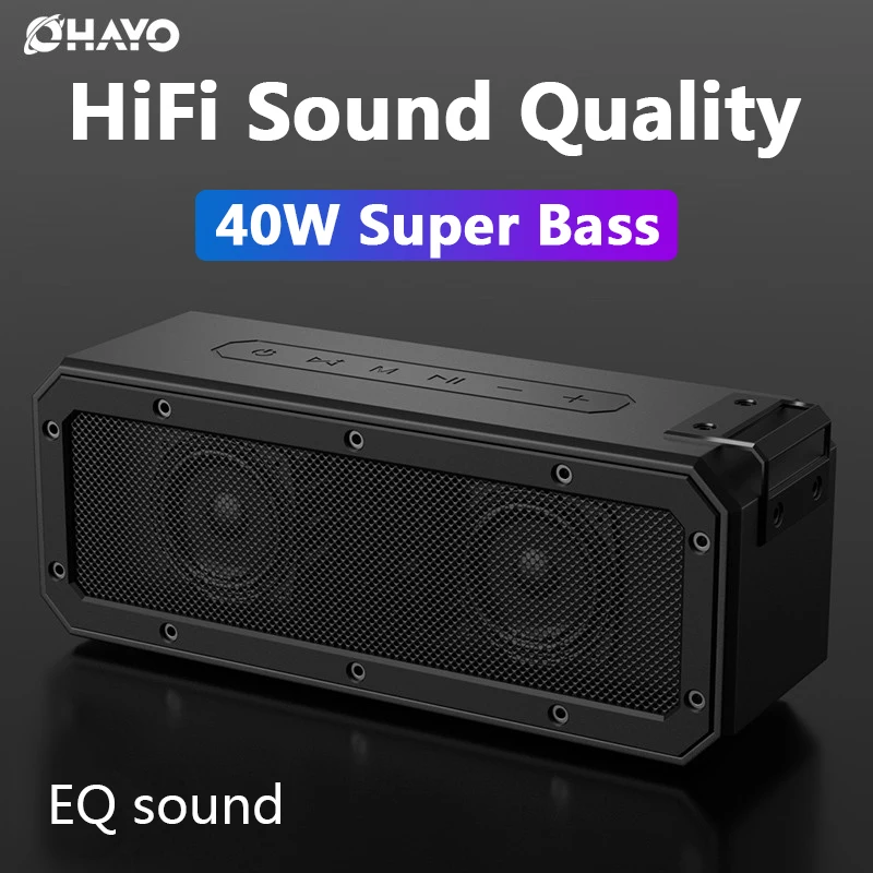 Портативная беспроводная водонепроницаемая Колонка X340W bluetooth саундбар сабвуфер