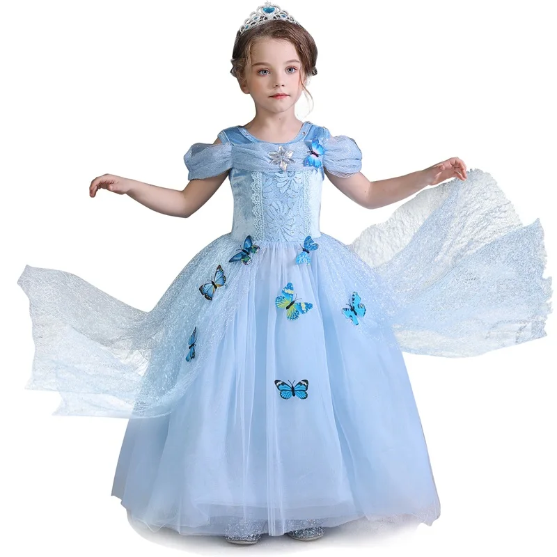 Princess Girl Dress Children Christmas Party Costume For Kids Girls Clothes Fantasy Ball Wear Up | Детская одежда и обувь