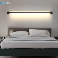 creative led strip wall light lighting fixtures for bedroom 350%c2%b0 rotated indoor 28w 36w 44w wall lamps for corridor ac110 220v