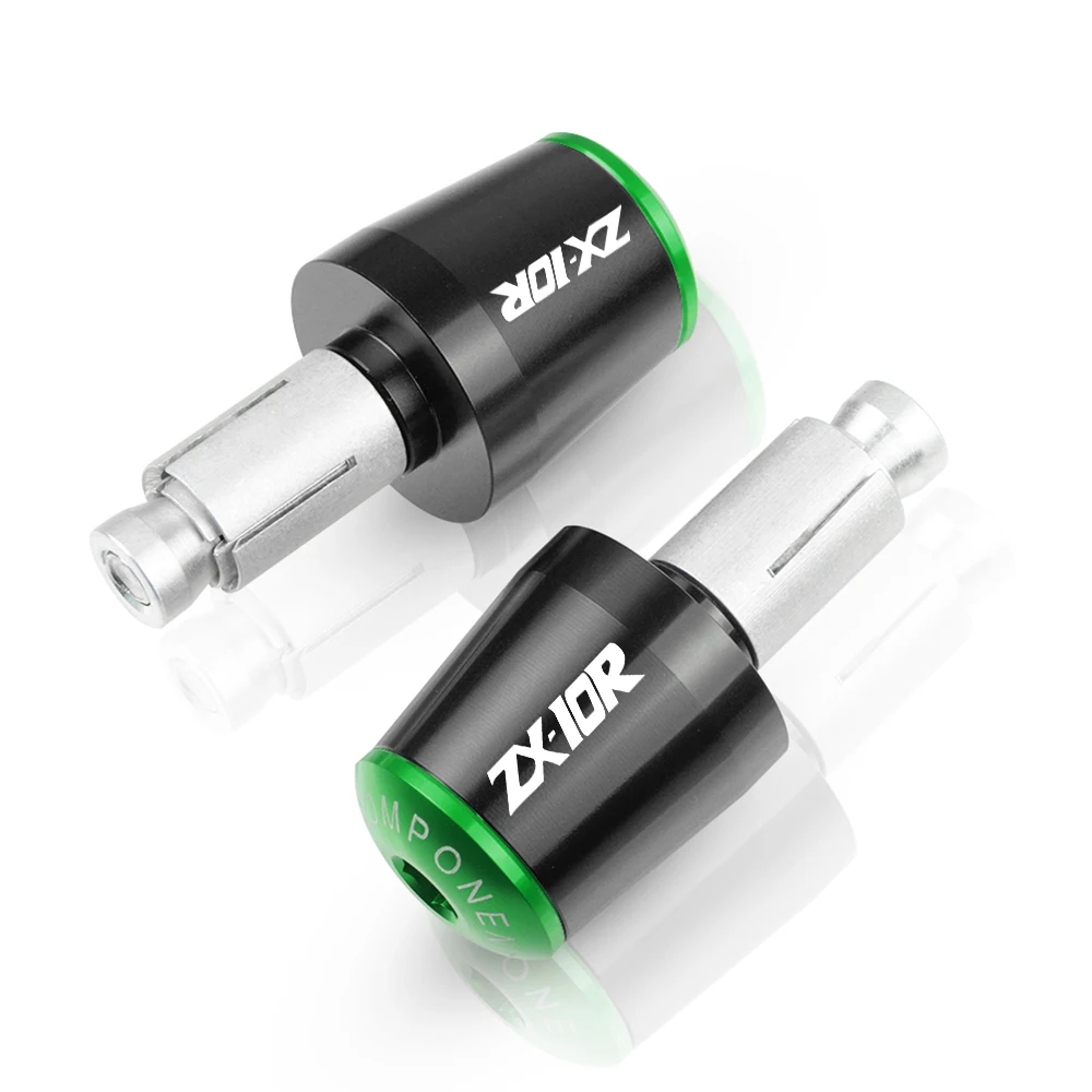 7/8 &quotаксессуары для мотоциклов с ЧПУ руль торцевые ручки слайдер Для Kawasaki ZX10R 2006