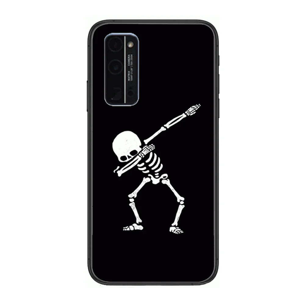 

Super pull Phone Case Hull For Huawei Honor 8 9 10 20 30 A S Lite Pro 5g i Black Back Soft Cell Cover Pretty