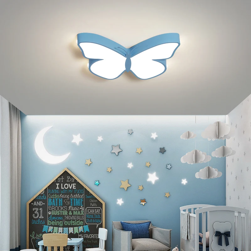 Лампа для комнаты принцессы креативный светильник-бабочка потолочный