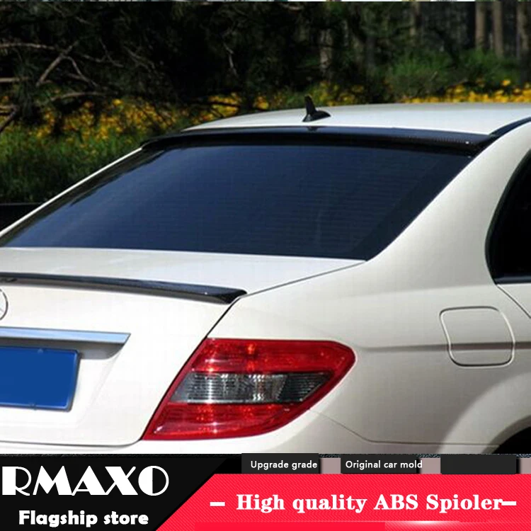 Спойлер на крышу для Benz W204 2008 2014 C180 C200 C260 C280 высококачественный спойлер заднее