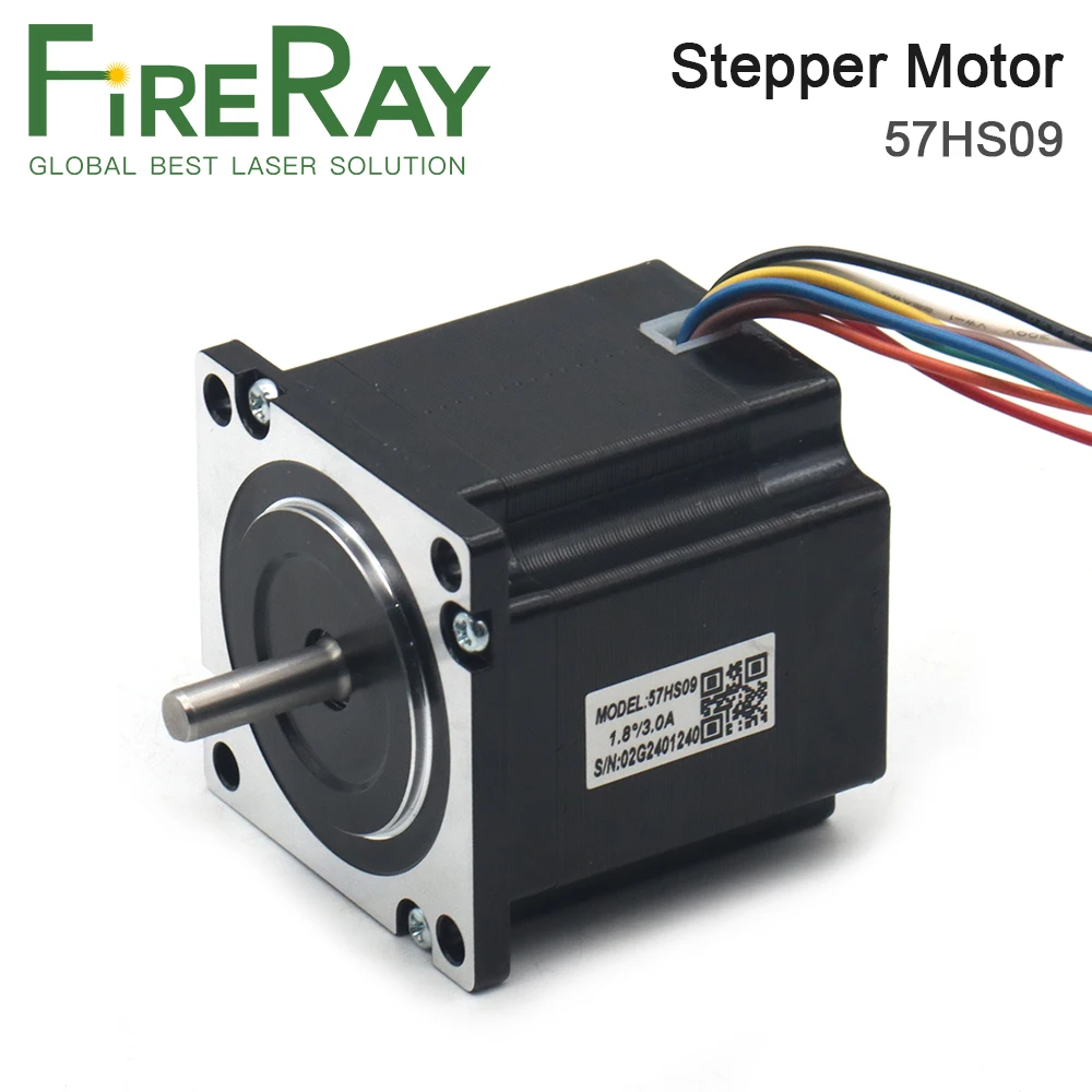 Шаговый двигатель FireRay Leadshine Nema 23 57HS09 с крутящим моментом 0 9 нм ток 2 8 а для