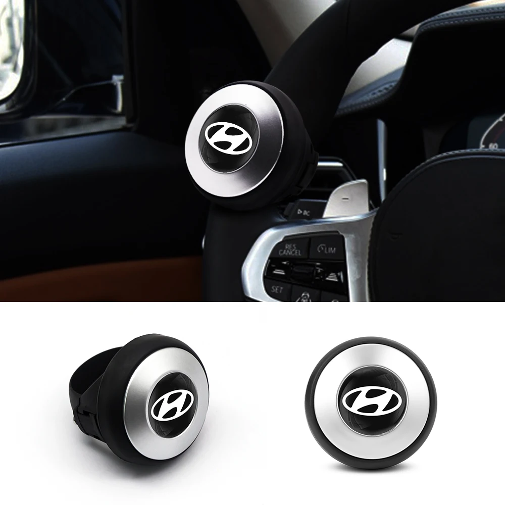 Рулевое колесо ручка мяч 360 ° Spinner Ручка Мощность усилитель для Hyundai Santa Fe Sonata Solaris