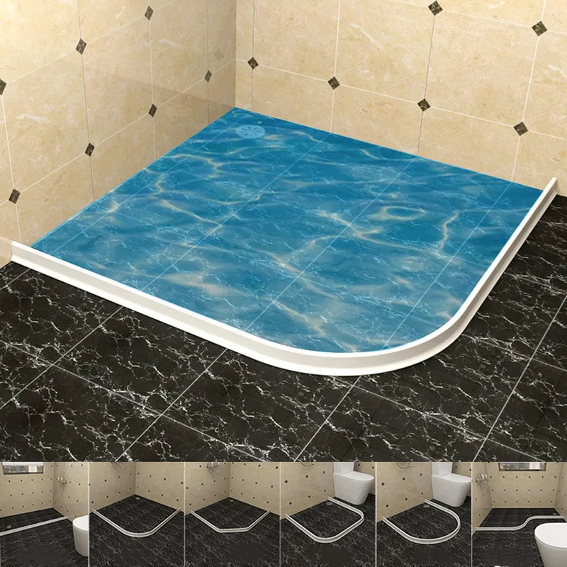 1 м Силиконовая пробка для воды в ванную блокирующая душевая дамба отделение