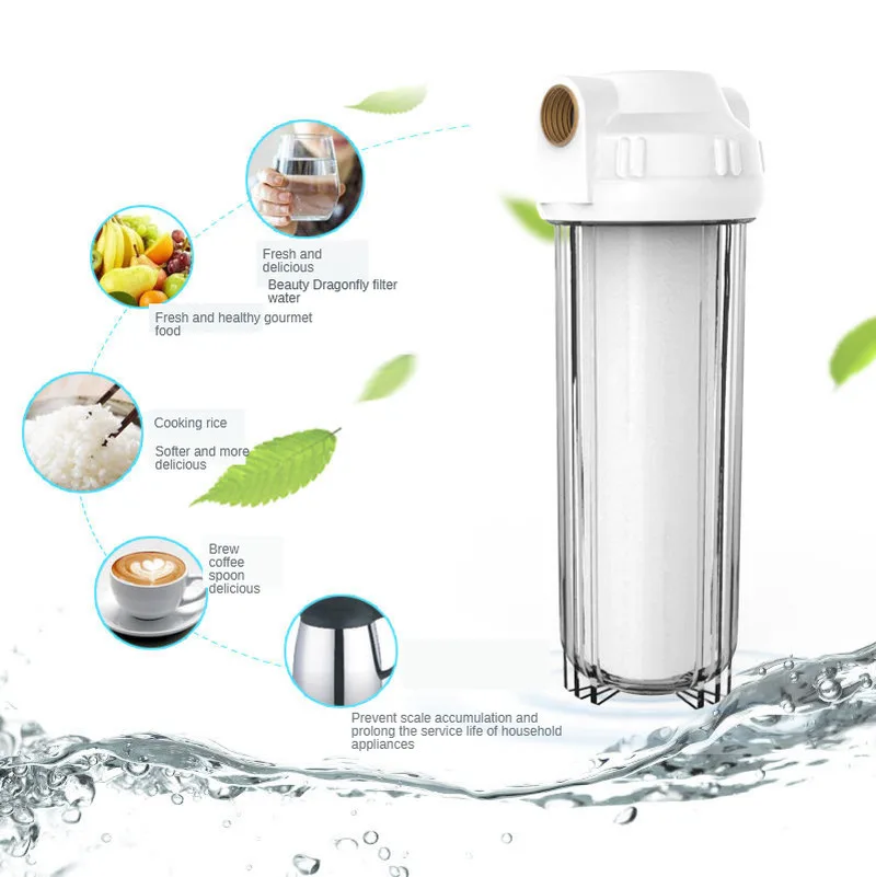 

10-inch Water Purifier Pipe Pre-filter Household Water Pipe Purifier Pre Filter Kitchen Tap Water Purifier