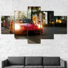 5 шт., настенные художественные плакаты на холсте Феррари Энзо