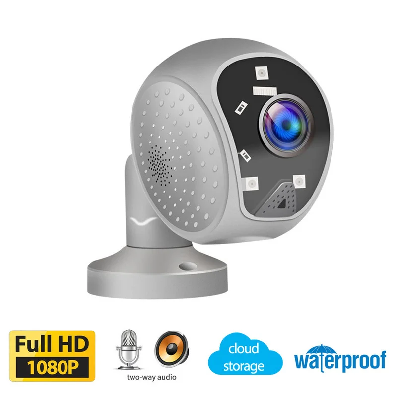 Наружная Wifi ip камера безопасности 1080p CCTV Домашняя безопасность 120 градусов