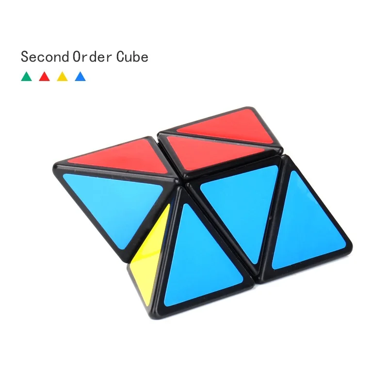 Shengshou 2x2x2 2-заказанная Головоломка "Пирамида Рубика" крученая головоломка игрушка Развивающие головоломки игрушка для детей игрушки