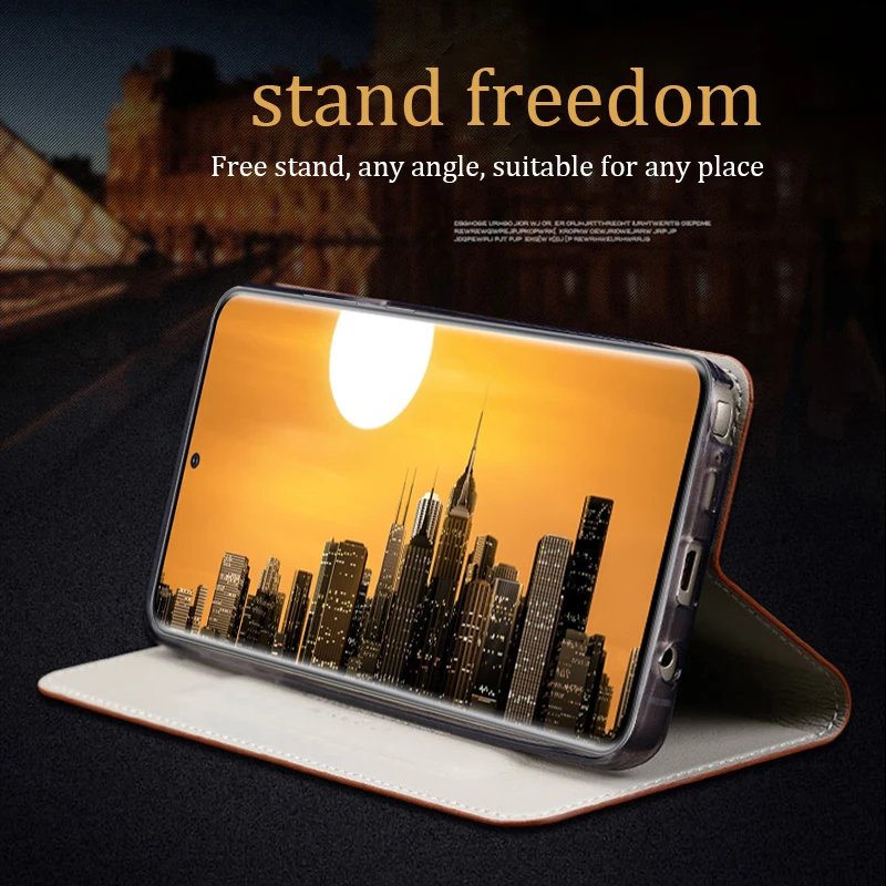 Чехол книжка из натуральной кожи с крокодиловой текстурой для Samsung A50 A70 a52 a72 a51 Galaxy