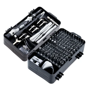 135 in 1 s2 screwdriver set of screw driver bit set multi function precision mobile phone repair device hand tools kit torx hex free global shipping
