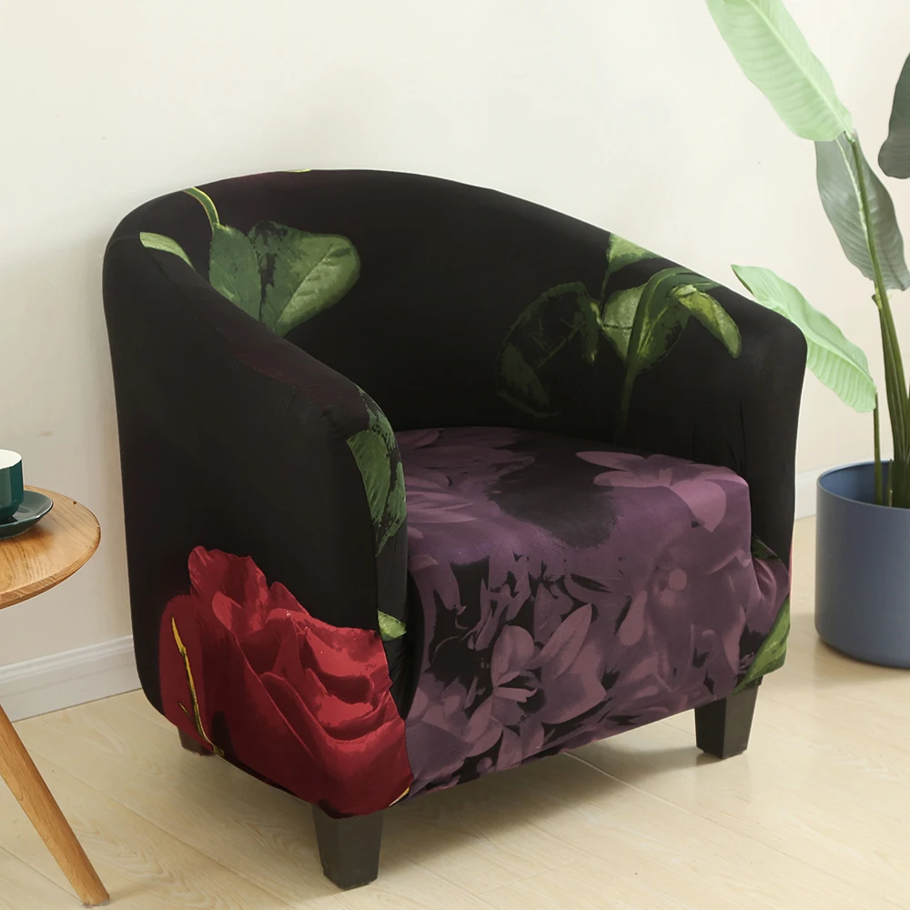 Эластичный чехол для дивана из полиэстера и спандекса протектор моющийся мебели