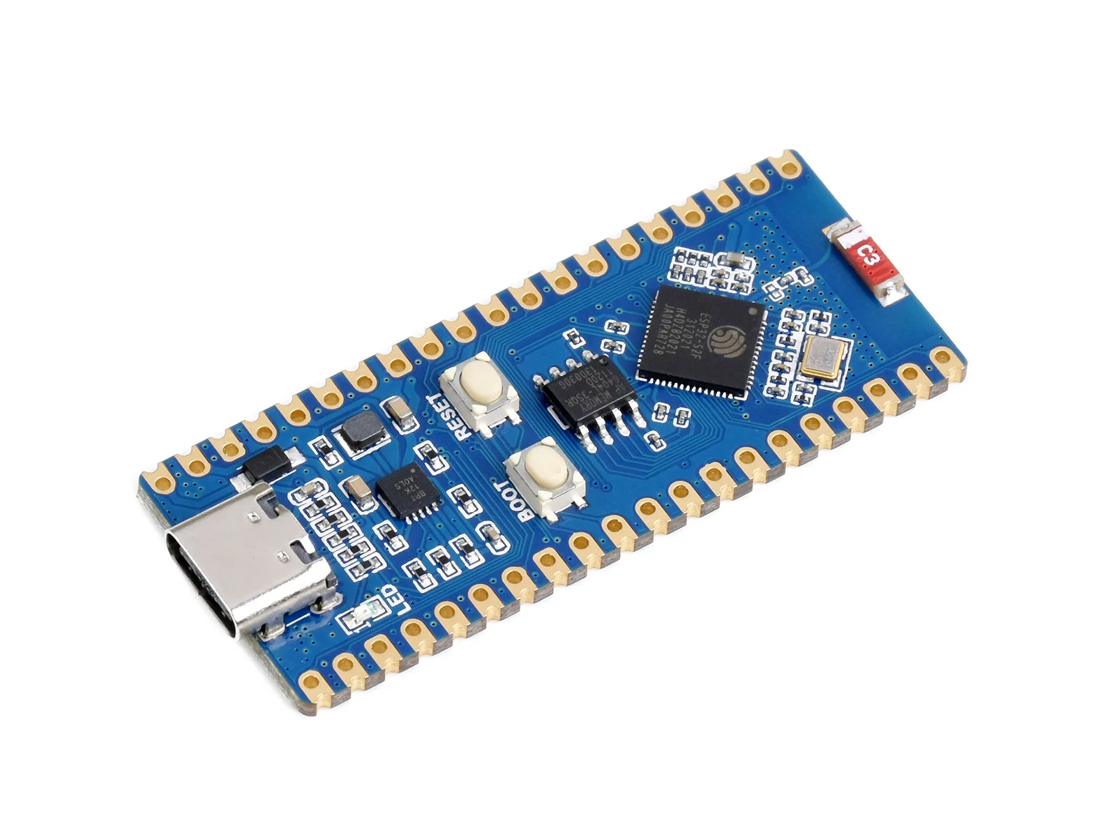 

ESP32-S2 MCU WiFi Development Board, 240MHz, 2.4 GHz WiFi, Optional LCD / Pinheader