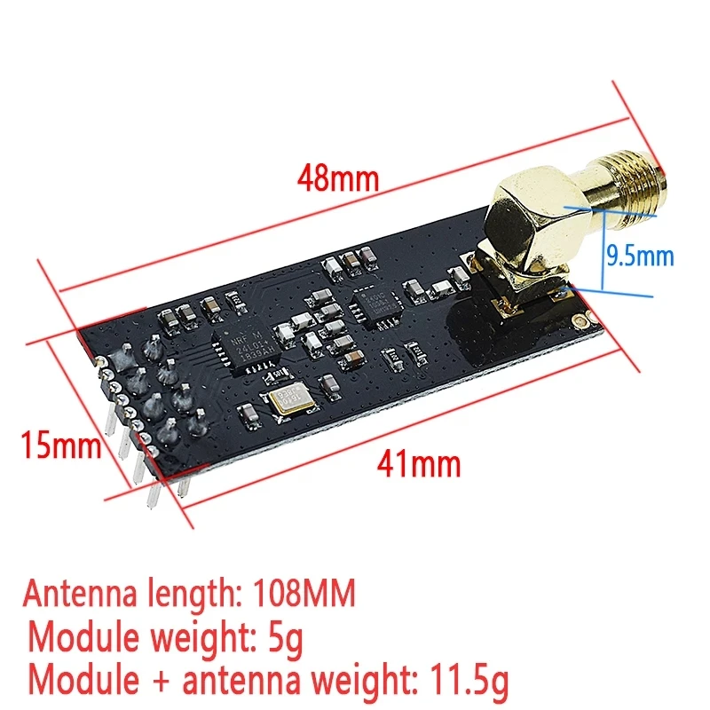 AEAK специальные акции 2 4G беспроводные модули 1100 метров междугородние NRF24L01 + PA LNA (с