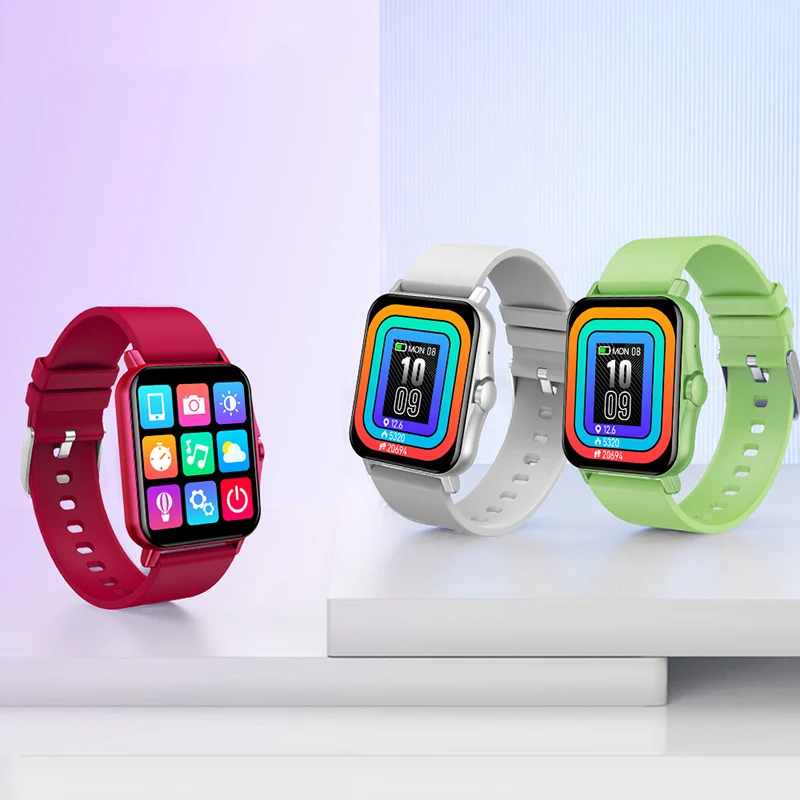 

Smart Sports Watch Men Women Fitness IP67 Waterproof Smartwatch Body Temperature Sleep Monitoring Suitable For Android IOS