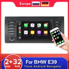 Система Android 2G + 32G навигация GPS для BMW X5 E39 автомобильное мультимедийное радио авто управление колесом камера видеоплеер wifi USB SD