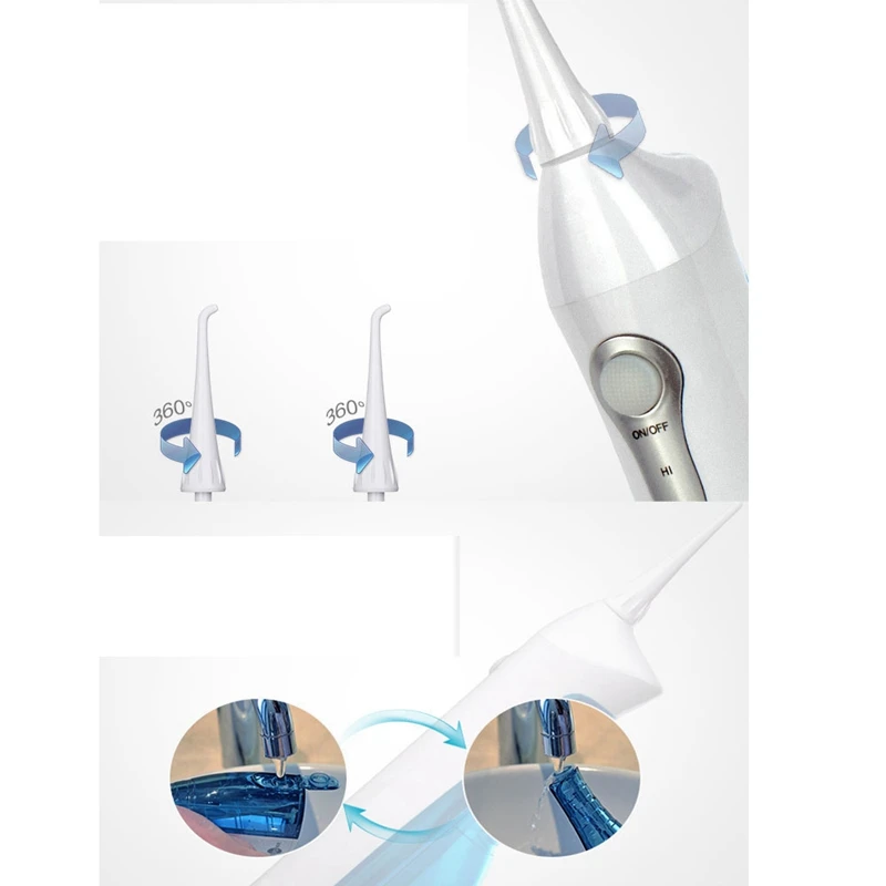 Портативный ирригатор для полости рта перезаряжаемый инструмент ухода за зубами
