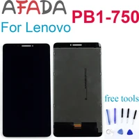 lcd display for lenovo phab pb1 750 pb1 750n pb1 750m lcd display touch screen digitizer assembly replacement parts