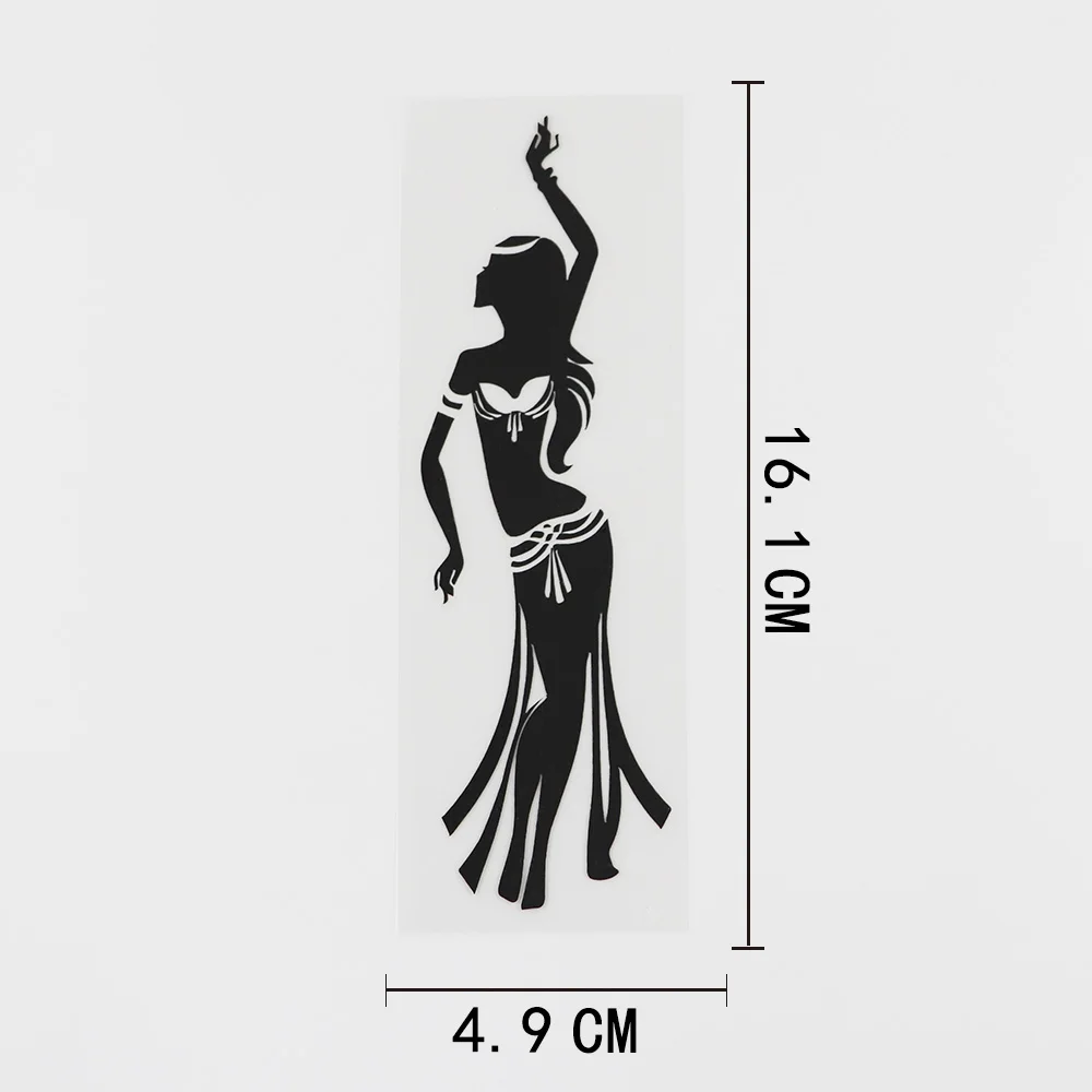 YJZT см х расслабляющая привлекательная Виниловая наклейка для танца живота с