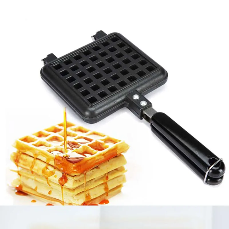 Вафельной выпечки прессформы бытовой антипригарная форма для пирога Waffleofte maker DIY