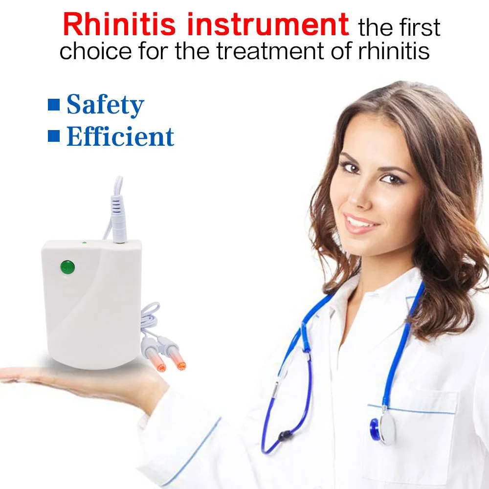Rhinitis Sinusitis Cure Therapy Machine Nose Care Bionase Rinite Massage Device Laser Treatment Health Dropshipping | Красота и