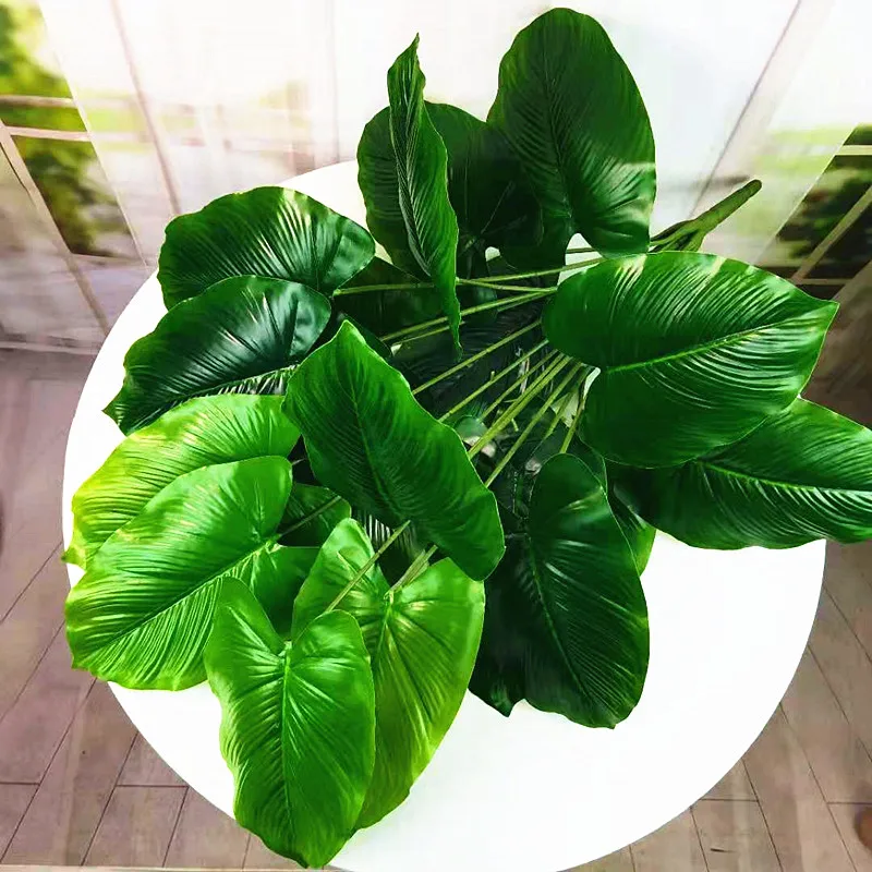 70 см 18 вилок искусственные растения монстеры комнатные Зеленые деревья