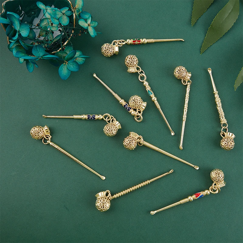 1 шт. медная подвеска для чистки ушей в стиле ретро | Дом и сад